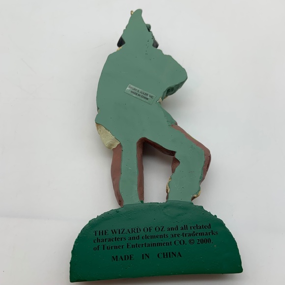 Vintage Kurt Adler Wizard of Oz The Scarecrow 'A Brain' Ceramic Ornament 2000 - Picture 5 of 8